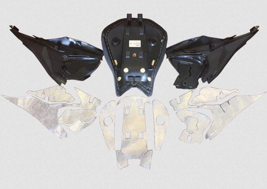 Ducati Spacers Heat Shield Kit for Ducati Panigale 1299 / 1199 / 959